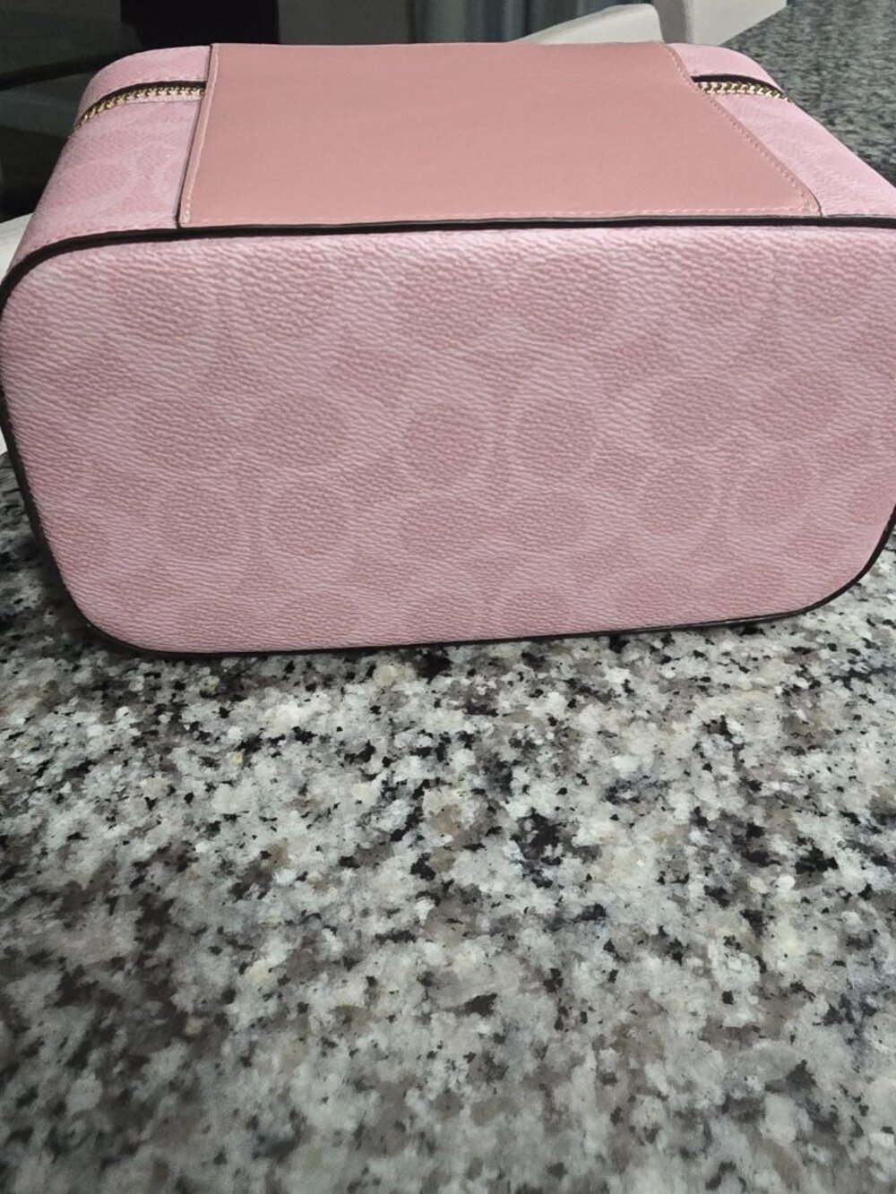 SOLD Coach Powder Pink Cosmetic bag - Picture 3 of 3